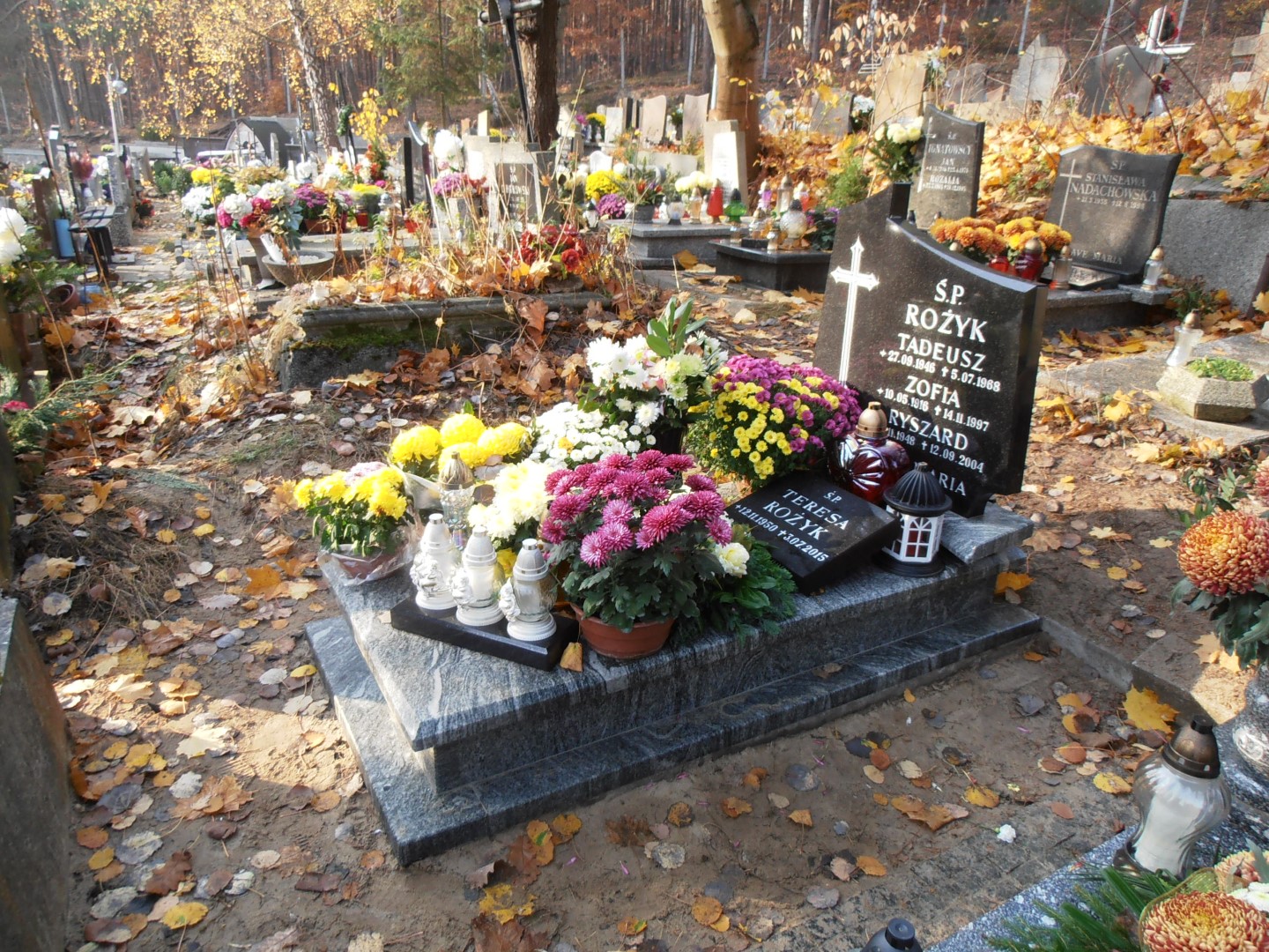 Grób TERESA ROŻYK