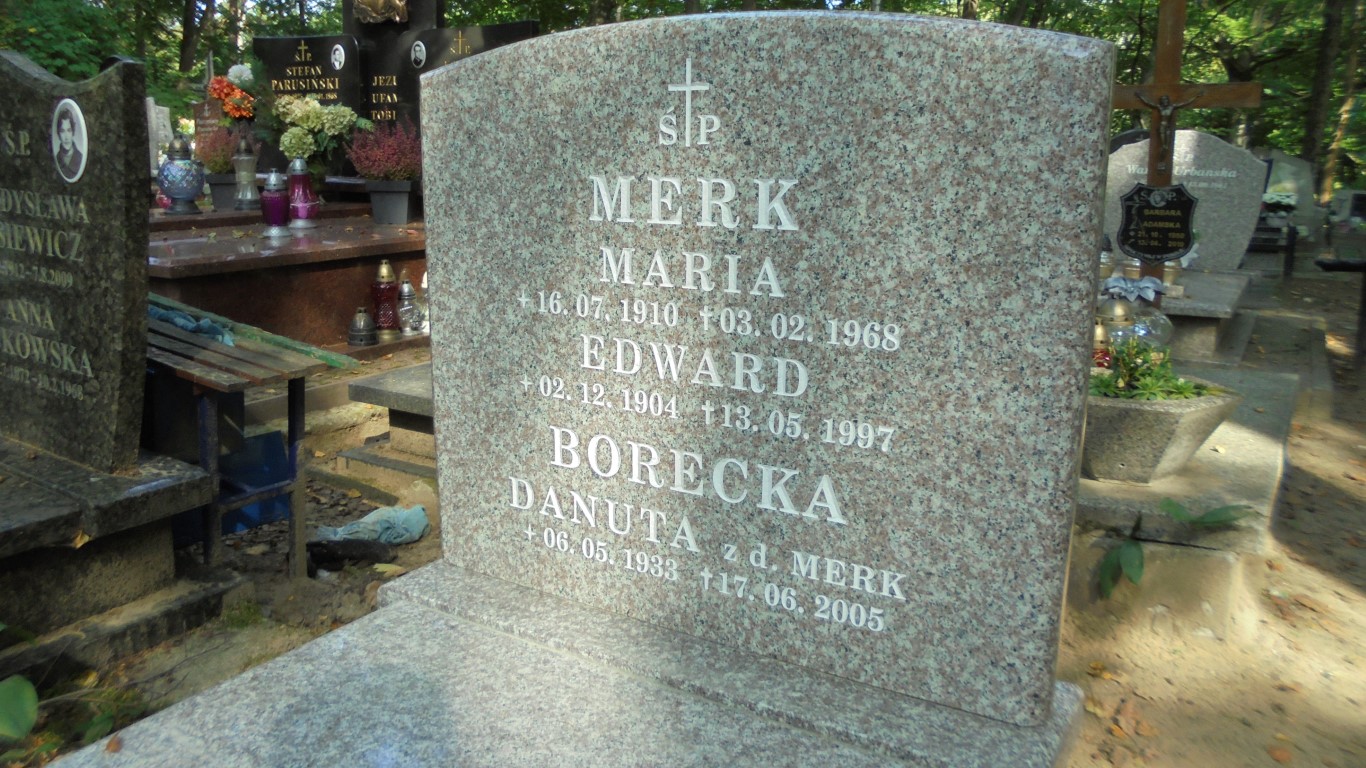 Edward MERK 1904 Gdynia - Grobonet - Wyszukiwarka osób pochowanych