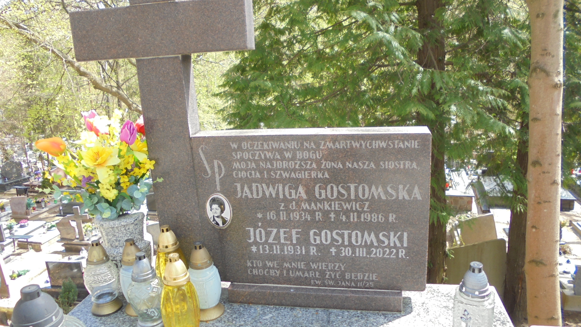 Jadwiga GOSTOMSKA 1934 Gdynia - Grobonet - Wyszukiwarka osób pochowanych