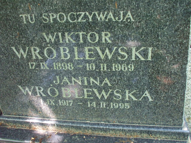 Wiktor WRÓBLEWSKI 1898 Gdynia - Grobonet - Wyszukiwarka osób pochowanych