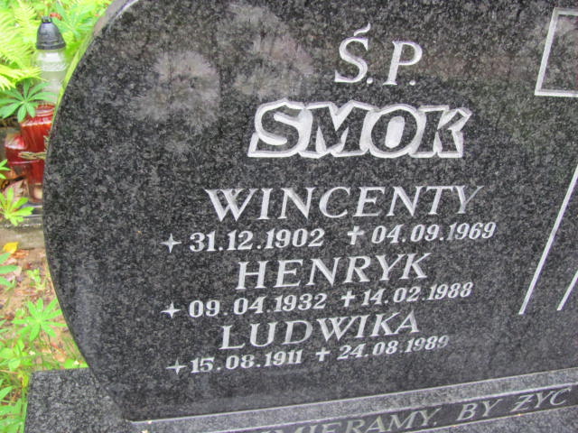 Ludwika SMOK 1911 Gdynia - Grobonet - Wyszukiwarka osób pochowanych