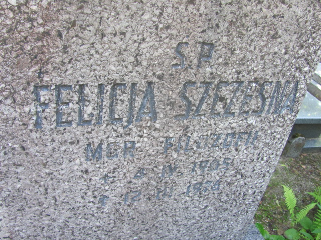 Felicja SZCZĘSNA 1905 Gdynia - Grobonet - Wyszukiwarka osób pochowanych