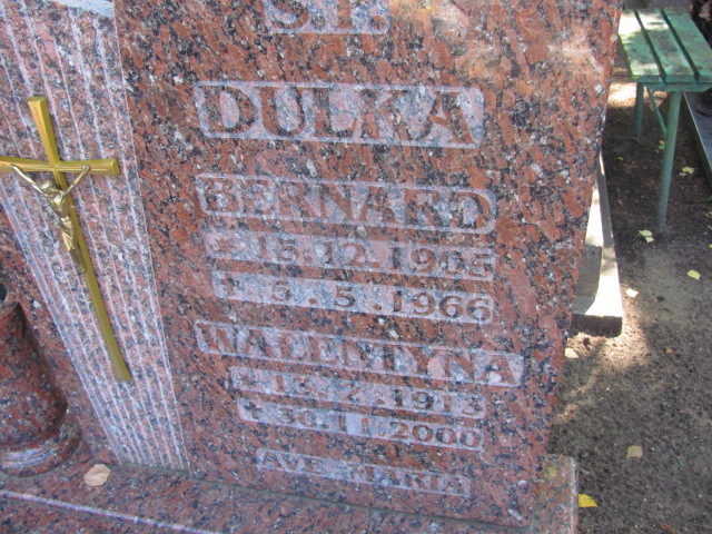 Bernard DULKA 1905 Gdynia - Grobonet - Wyszukiwarka osób pochowanych