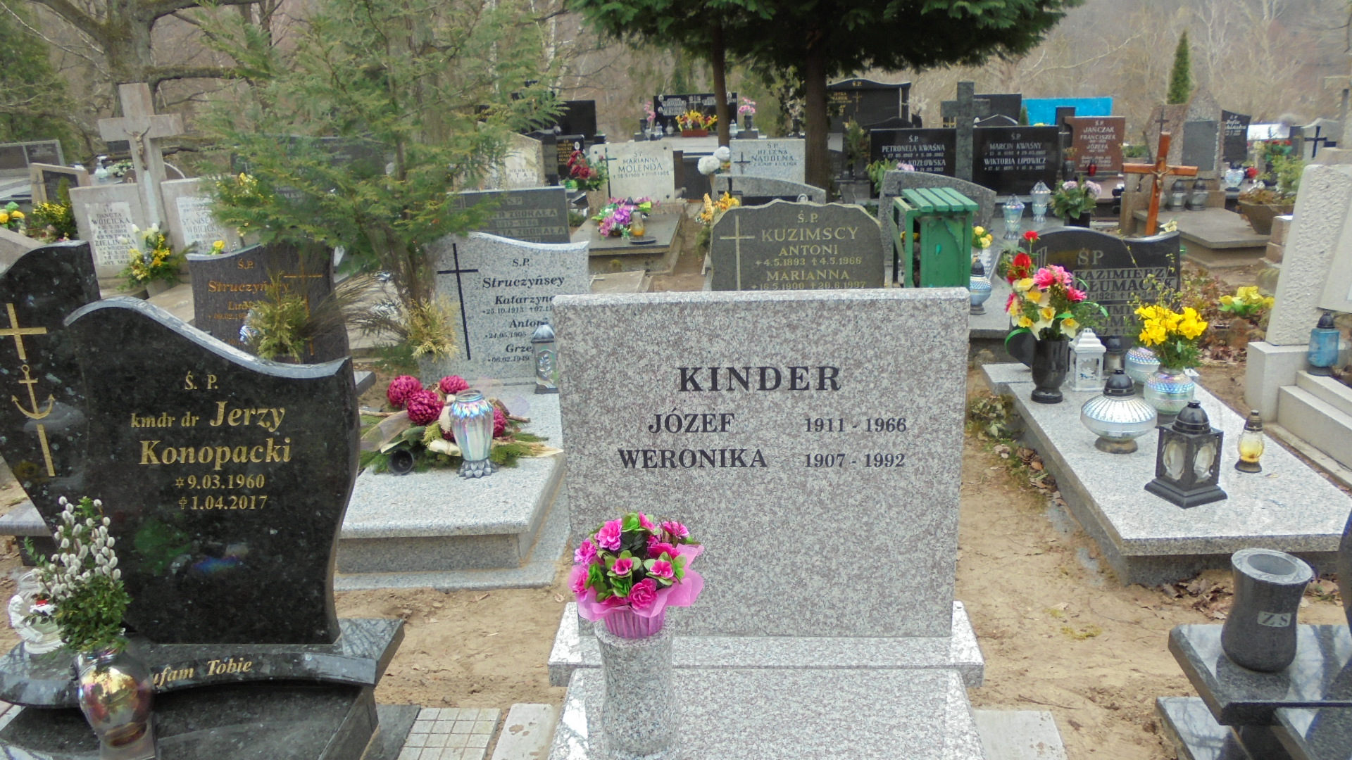 Weronika KINDER 1907 Gdynia - Grobonet - Wyszukiwarka osób pochowanych