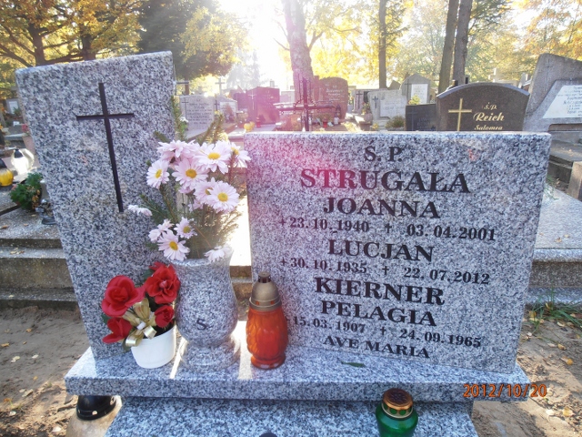 Joanna STRUGAŁA 1940 Gdynia - Grobonet - Wyszukiwarka osób pochowanych