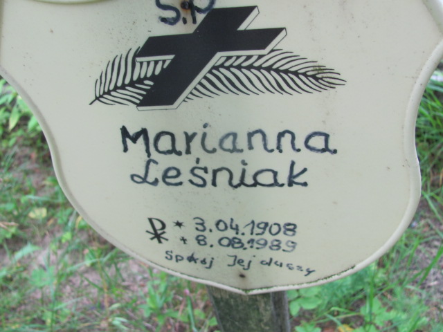 Marianna LEŚNIAK 1906 Gdynia - Grobonet - Wyszukiwarka osób pochowanych