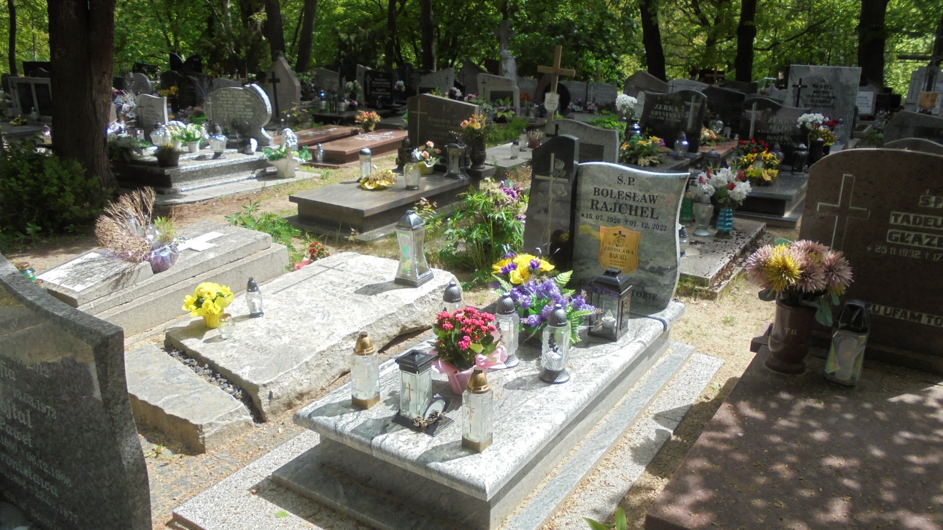 Grób ZDZISŁAWA RAJCHEL