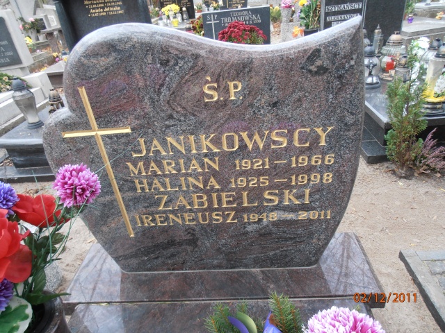 Halina JANIKOWSKA 1925 Gdynia - Grobonet - Wyszukiwarka osób pochowanych