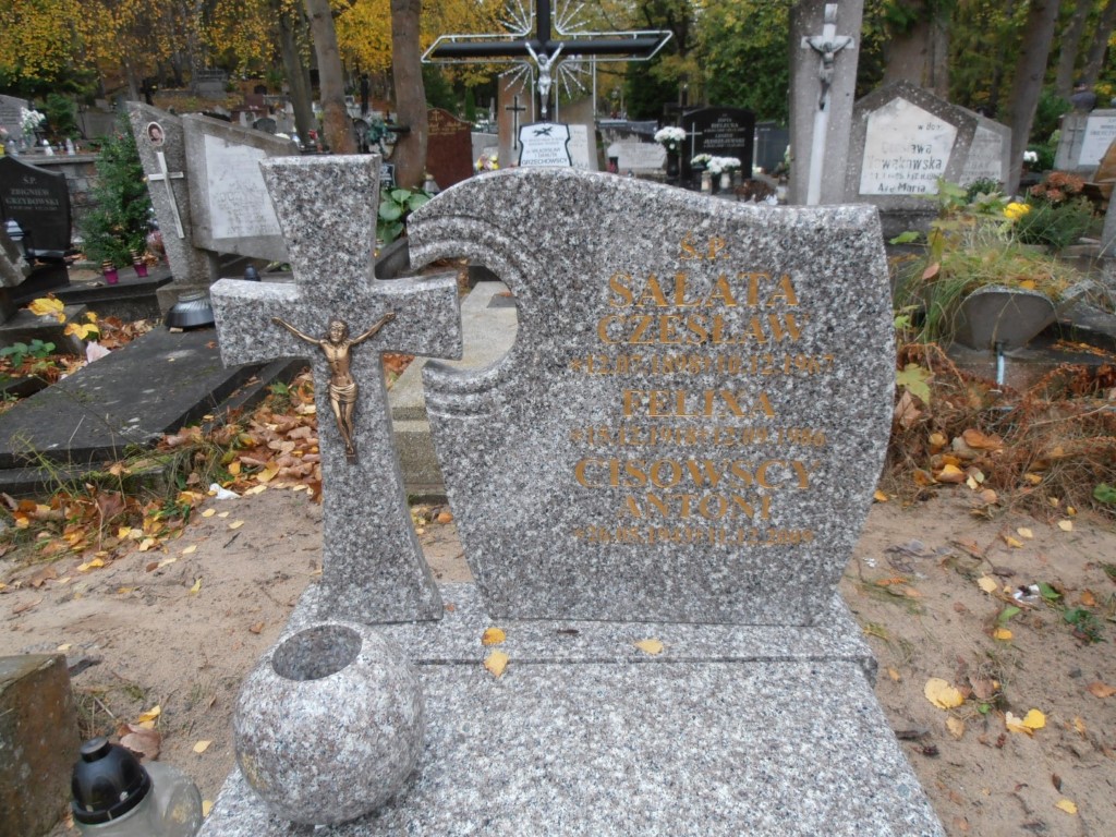 Feliksa SAŁATA 1918 Gdynia - Grobonet - Wyszukiwarka osób pochowanych