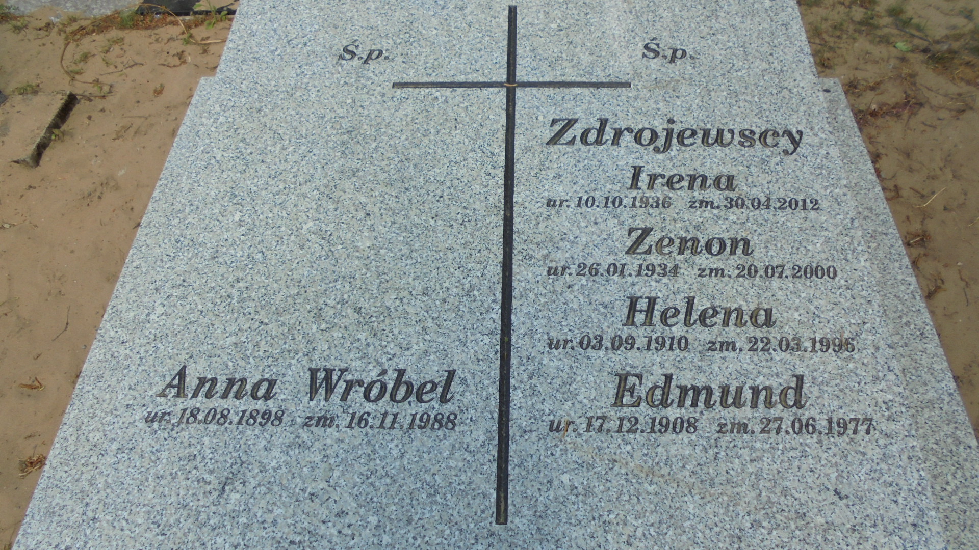 Anna WRÓBEL Gdynia - Grobonet - Wyszukiwarka osób pochowanych