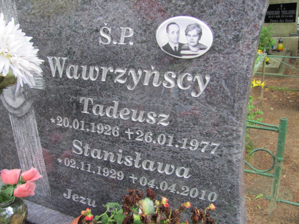 Stanisława WAWRZYŃSKA 1929 Gdynia - Grobonet - Wyszukiwarka osób pochowanych