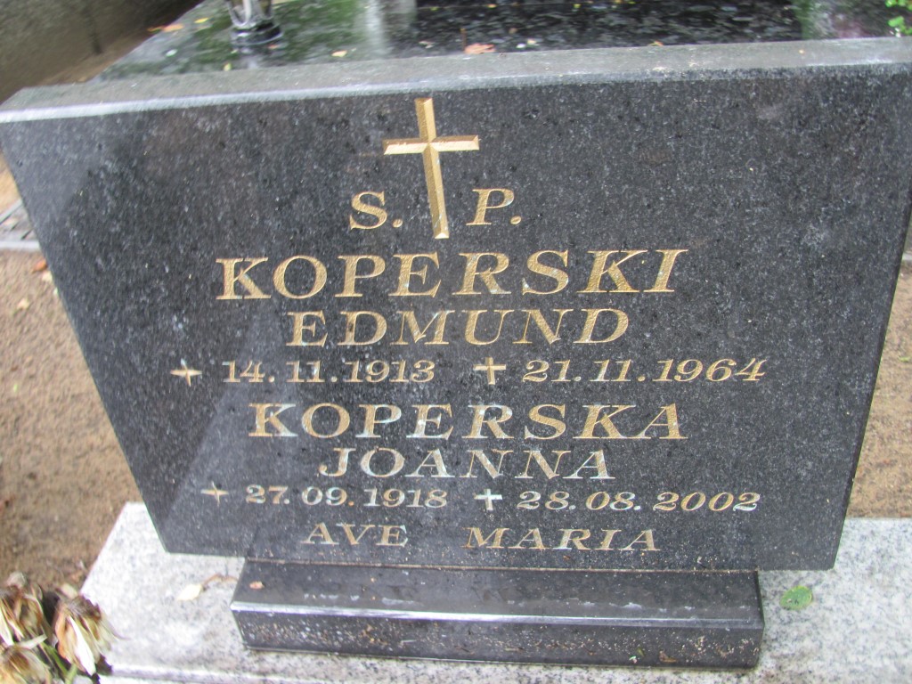 Edmund KOPERSKI Gdynia - Grobonet - Wyszukiwarka osób pochowanych