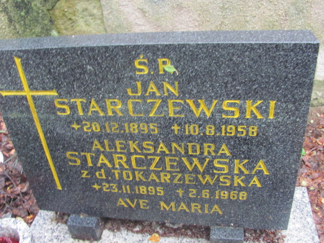 Jan STARCZEWSKI 1895 Gdynia - Grobonet - Wyszukiwarka osób pochowanych