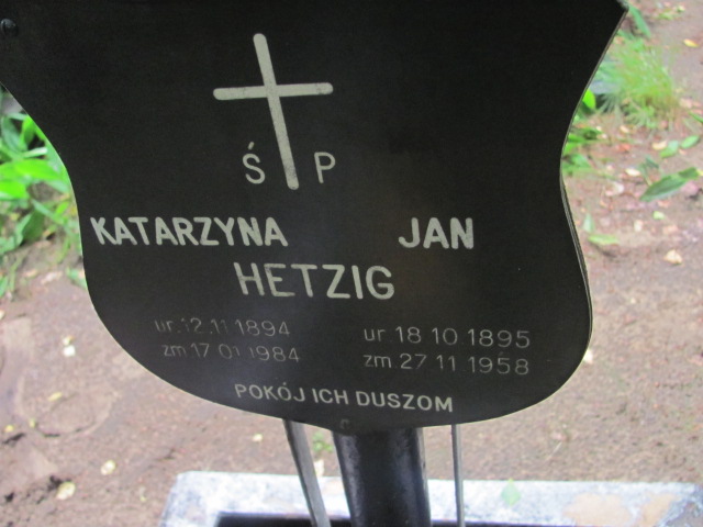 Katarzyna HETZIG Gdynia - Grobonet - Wyszukiwarka osób pochowanych