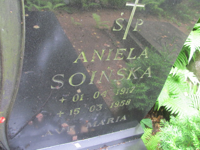 Aniela SOIŃSKA 1917 Gdynia - Grobonet - Wyszukiwarka osób pochowanych