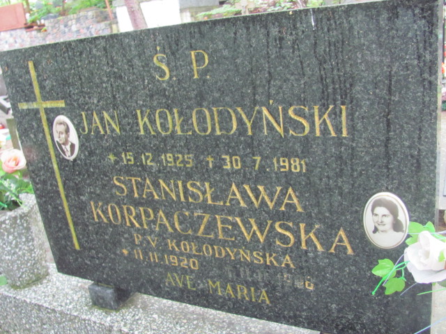 Jan KOŁODYŃSKI 1925 Gdynia - Grobonet - Wyszukiwarka osób pochowanych