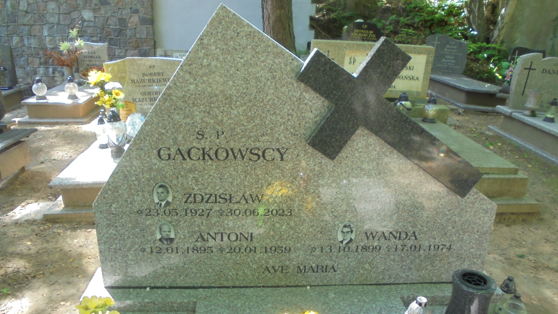 Wanda GACKOWSKA Gdynia - Grobonet - Wyszukiwarka osób pochowanych