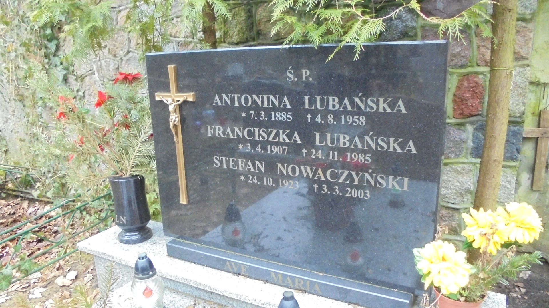 Franciszka LUBAŃSKA 1907 Gdynia - Grobonet - Wyszukiwarka osób pochowanych