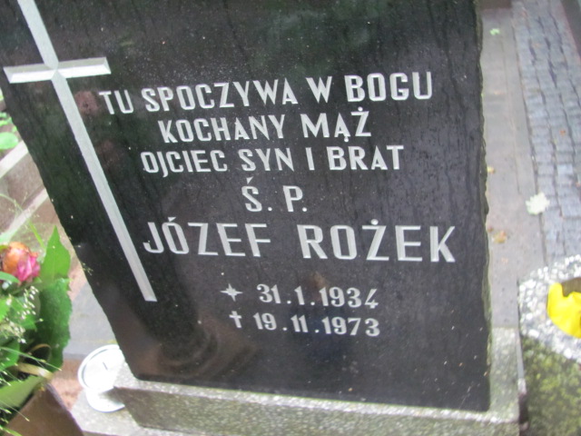 Józef ROŻEK 1934 Gdynia - Grobonet - Wyszukiwarka osób pochowanych