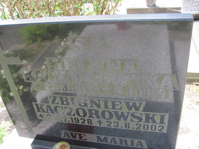 Zbigniew KACZOROWSKI 1928 Gdynia - Grobonet - Wyszukiwarka osób pochowanych