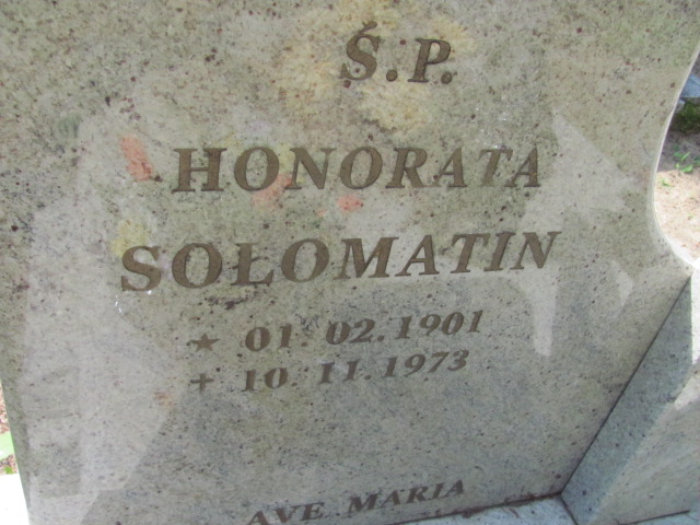 Bazyli SOŁOMATIN Gdynia - Grobonet - Wyszukiwarka osób pochowanych