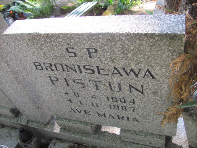 Maria PISTUN 1905 Gdynia - Grobonet - Wyszukiwarka osób pochowanych