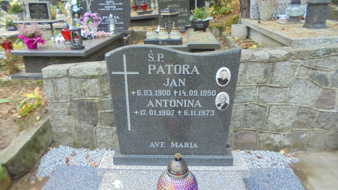 Antonina PATORA 1907 Gdynia - Grobonet - Wyszukiwarka osób pochowanych