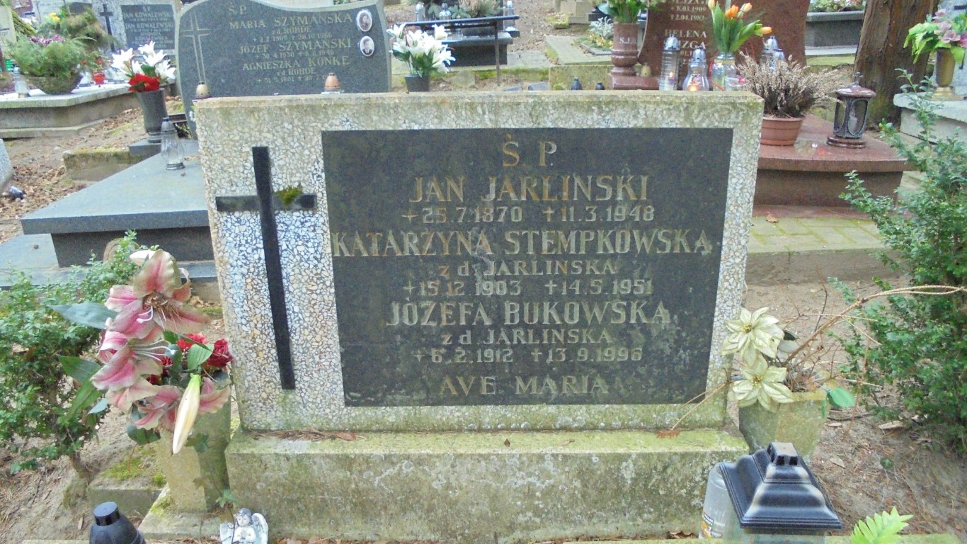 Katarzyna STEMPKOWSKA 1903 Gdynia - Grobonet - Wyszukiwarka osób pochowanych