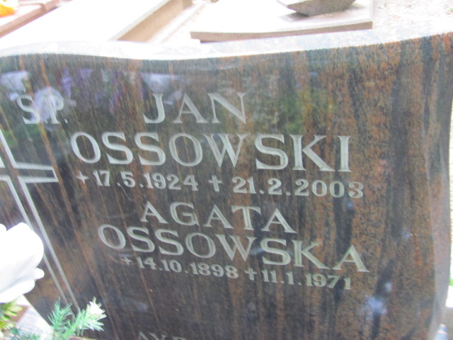 Jan OSSOWSKI 1924 Gdynia - Grobonet - Wyszukiwarka osób pochowanych