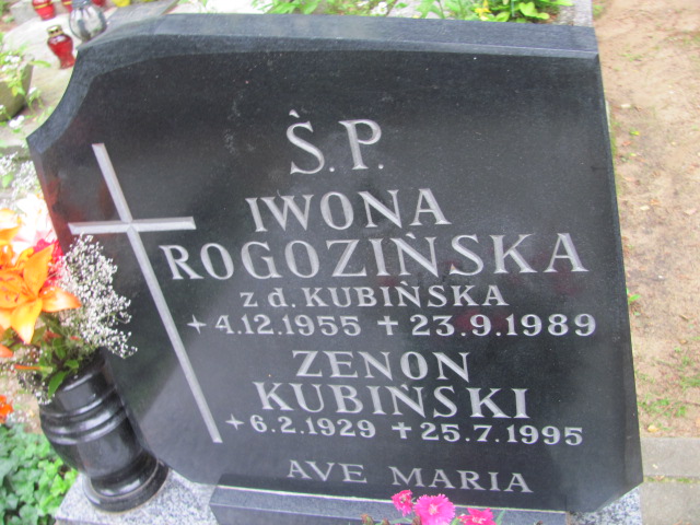 Iwona ROGOZIŃSKA 1955 Gdynia - Grobonet - Wyszukiwarka osób pochowanych