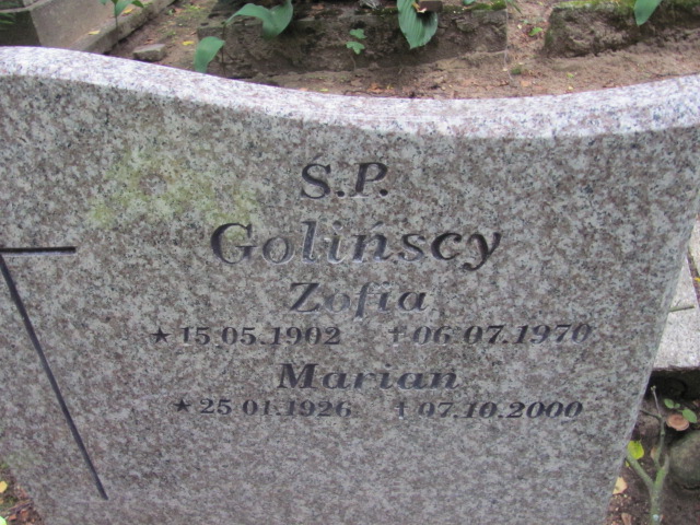Marian GOLIŃSKI 1926 Gdynia - Grobonet - Wyszukiwarka osób pochowanych
