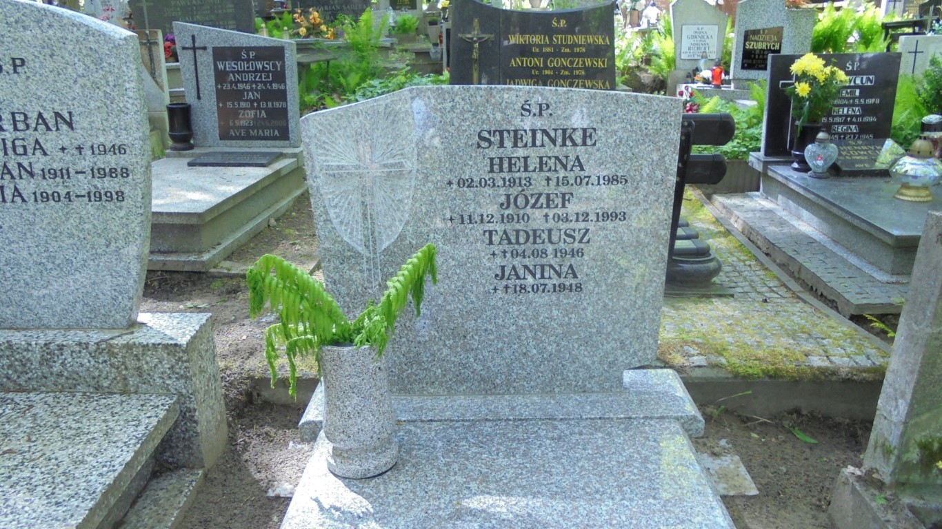 Tadeusz STEINKE 1946 Gdynia - Grobonet - Wyszukiwarka osób pochowanych