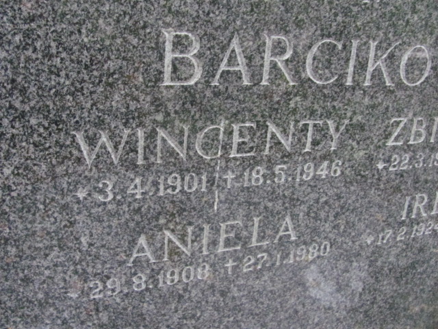 Wincenty BARCIK 1901 Gdynia - Grobonet - Wyszukiwarka osób pochowanych