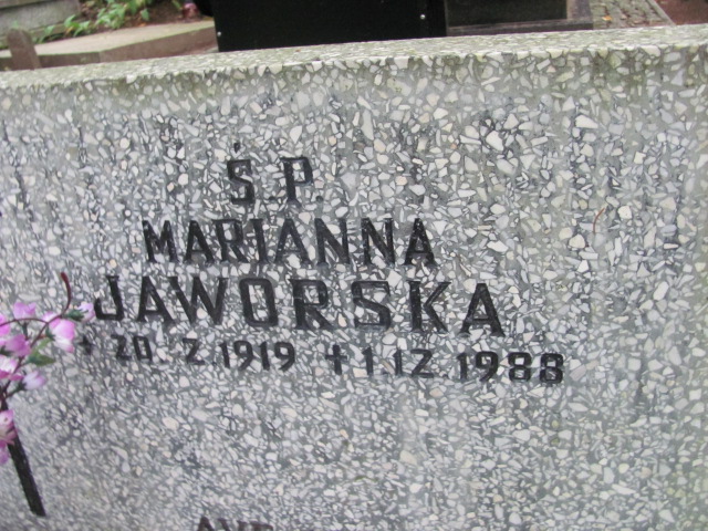 Marianna JAWORSKA 1919 Gdynia - Grobonet - Wyszukiwarka osób pochowanych