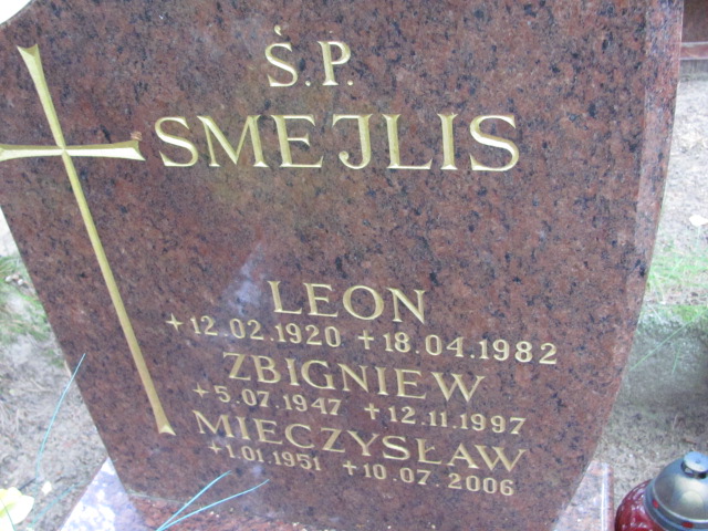 Zbigniew SMEJLIS 1947 Gdynia - Grobonet - Wyszukiwarka osób pochowanych