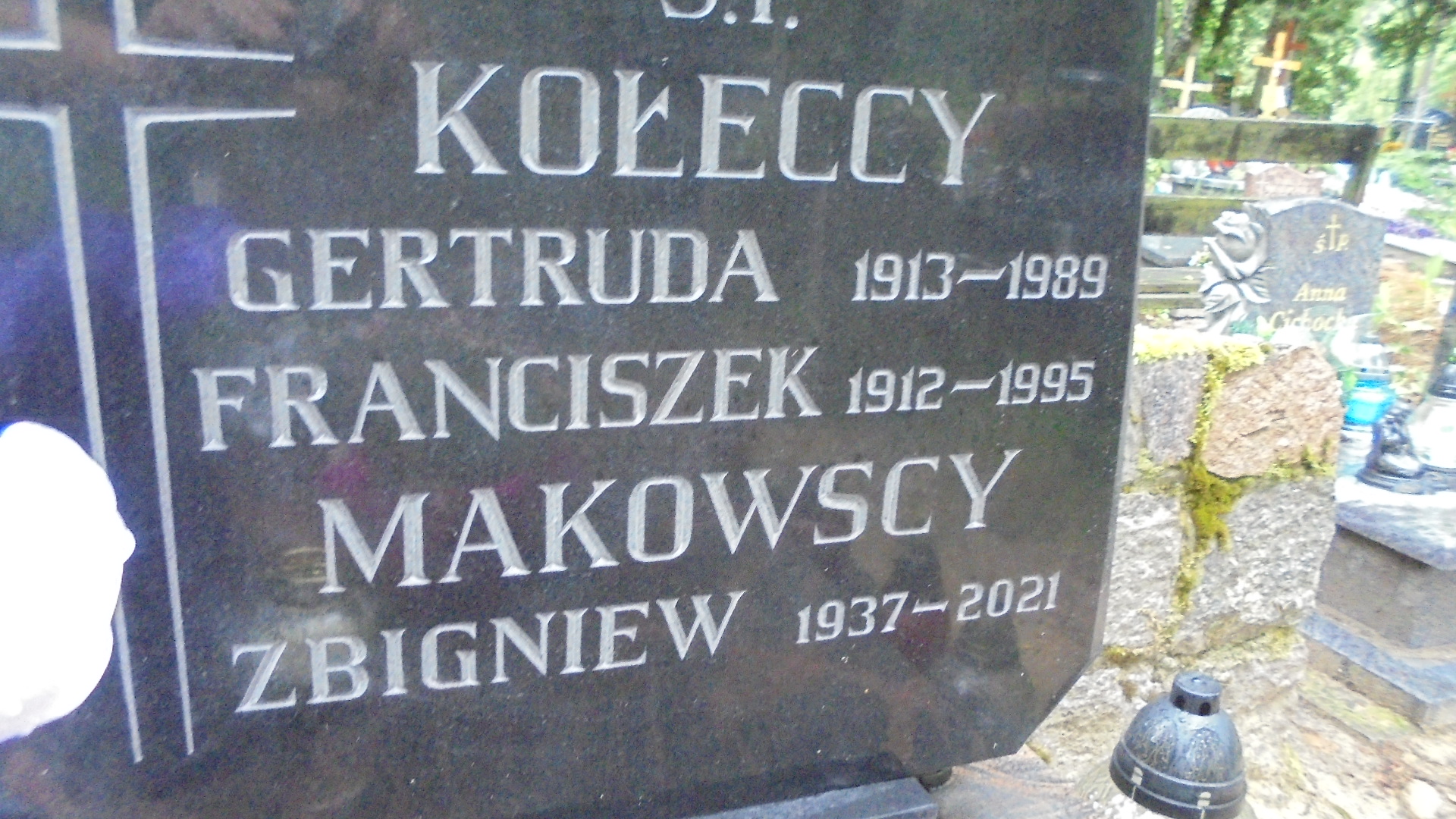 Gertruda KOŁECKA 1913 Gdynia - Grobonet - Wyszukiwarka osób pochowanych