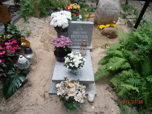 Bruno HÜTTER 2013 Gdynia - Grobonet - Wyszukiwarka osób pochowanych