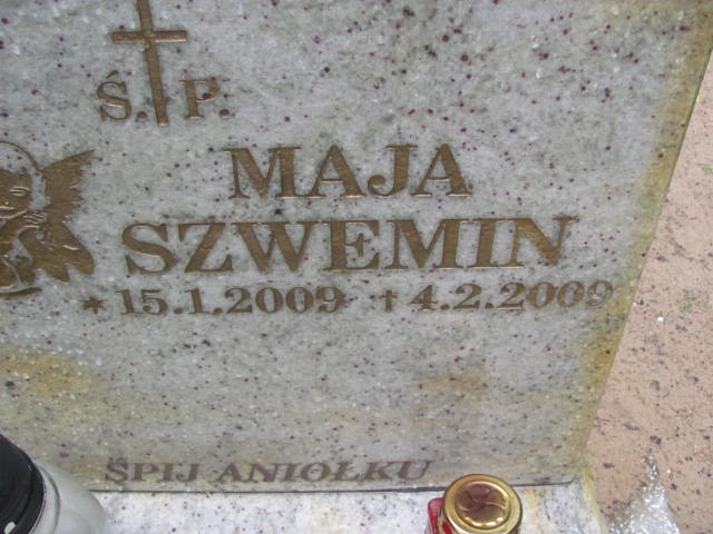 Maja Agnieszka SZWEMIN 2009 Gdynia - Grobonet - Wyszukiwarka osób pochowanych