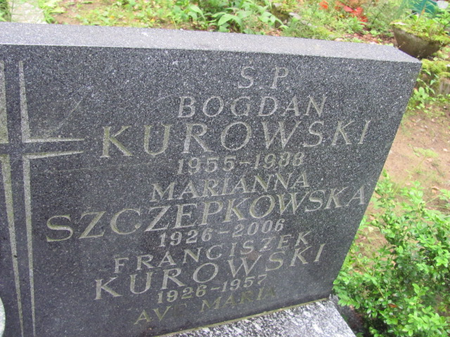 Franciszek KUROWSKI 1926 Gdynia - Grobonet - Wyszukiwarka osób pochowanych