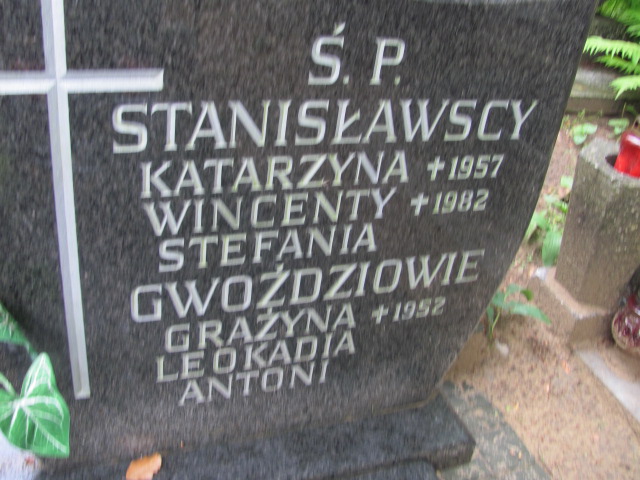 Stefania STANISŁAWSKA 1925 Gdynia - Grobonet - Wyszukiwarka osób pochowanych