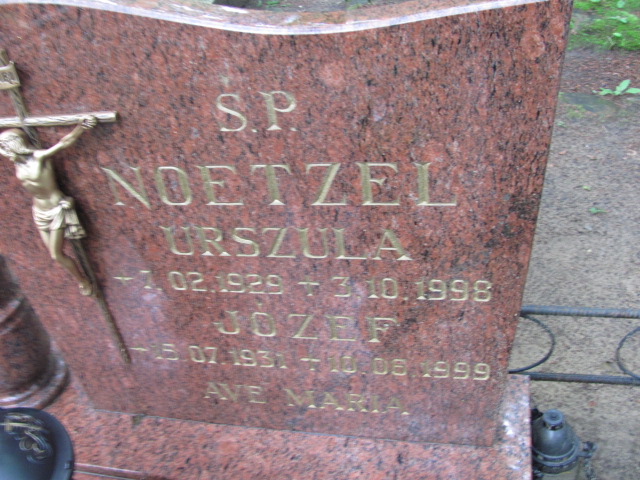 Józef NOETZEL 1931 Gdynia - Grobonet - Wyszukiwarka osób pochowanych