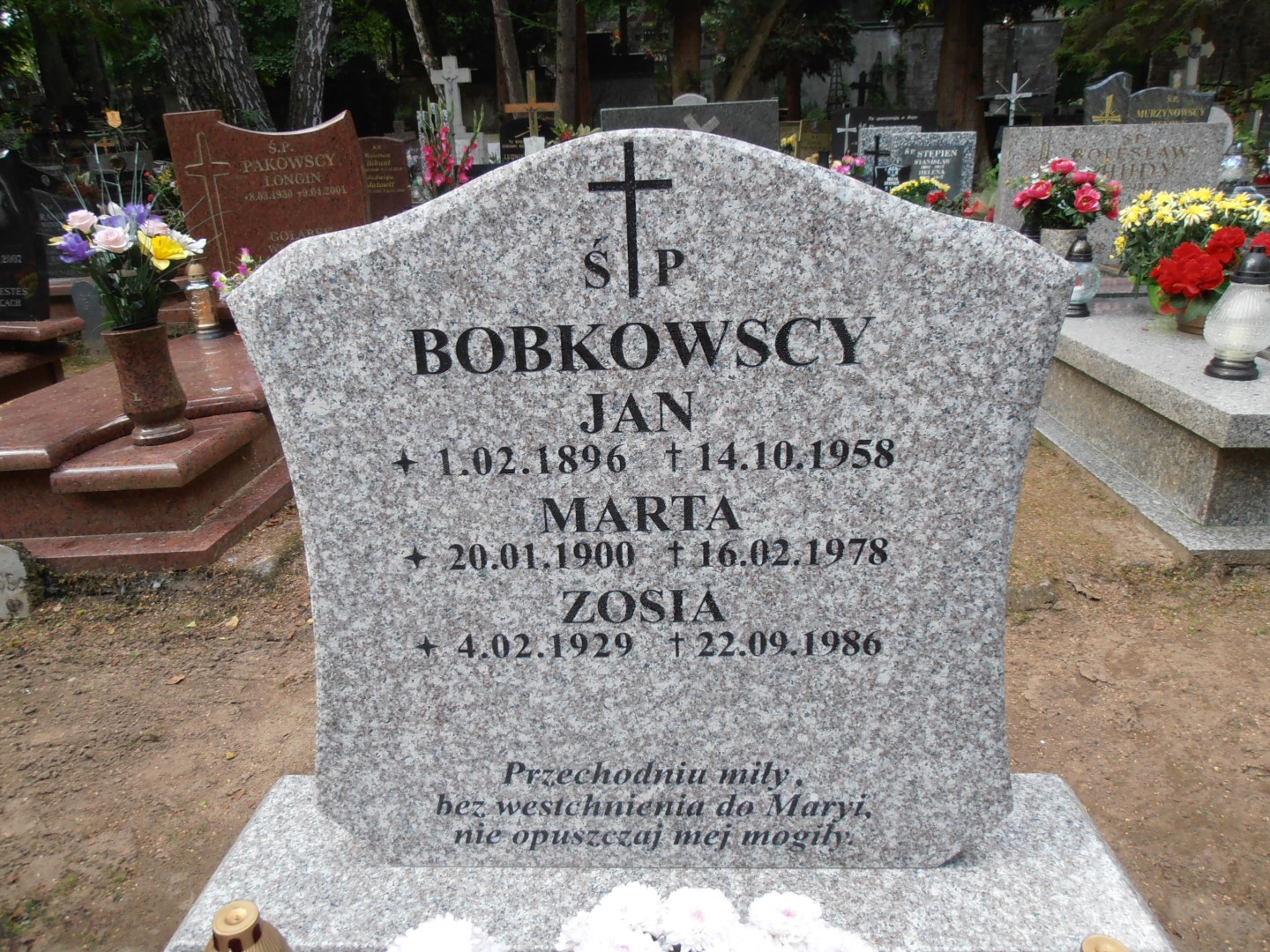 Zofia BOBKOWSKA 1929 Gdynia - Grobonet - Wyszukiwarka osób pochowanych