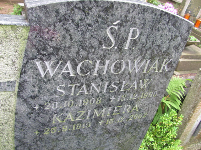 Kazimiera WACHOWIAK 1919 Gdynia - Grobonet - Wyszukiwarka osób pochowanych