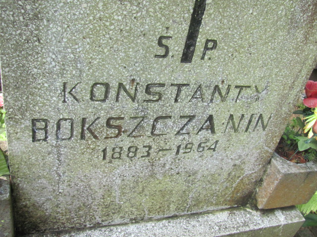Edward BOKSZCZANIN 1958 Gdynia - Grobonet - Wyszukiwarka osób pochowanych