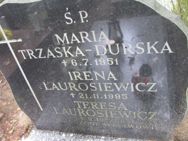 IRENA AUGUSTYNA LAUROSIEWICZ 1907 Gdynia - Grobonet - Wyszukiwarka osób pochowanych