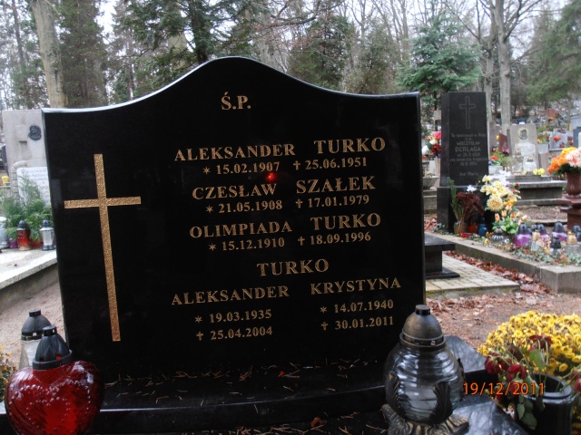 Czesław SZAŁEK 1908 Gdynia - Grobonet - Wyszukiwarka osób pochowanych