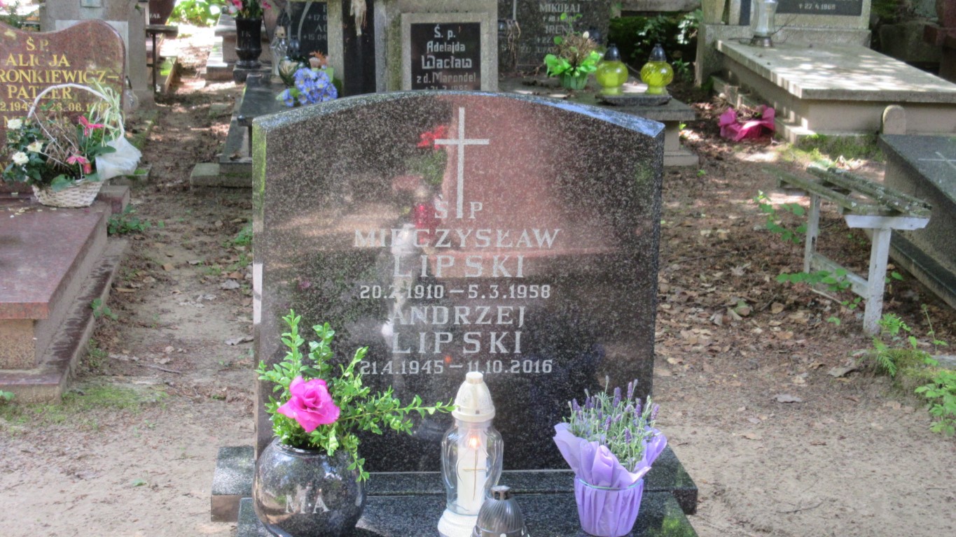 Andrzej LIPSKI 1945 Gdynia - Grobonet - Wyszukiwarka osób pochowanych