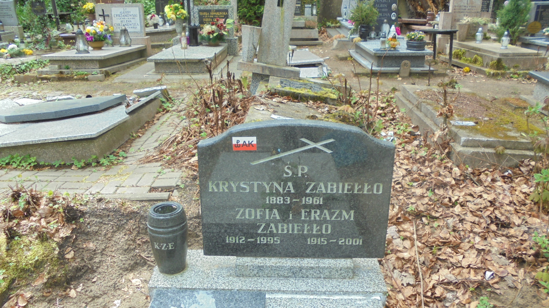 Krystyna ZABIEŁŁO Gdynia - Grobonet - Wyszukiwarka osób pochowanych