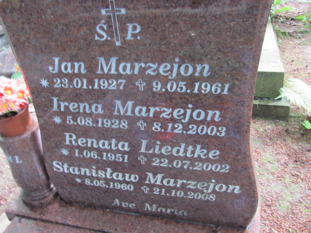 Renata LIEDTKE 1951 Gdynia - Grobonet - Wyszukiwarka osób pochowanych