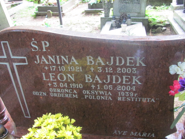Leon BAJDEK 1910 Gdynia - Grobonet - Wyszukiwarka osób pochowanych